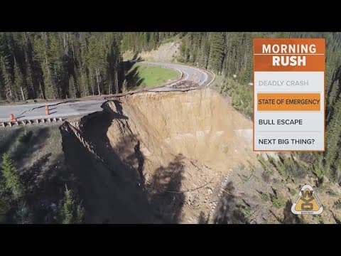 State of emergency declared after landslide destroys road connecting Idaho and Wyoming