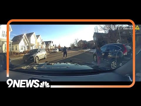 Dash cam shows part of Boulder dog attack