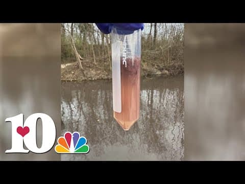 Ijams warns people and pets not to swim or ingest water at Mead's Quarry Lake following algae bloom