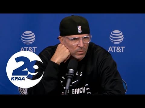 Dallas Mavericks vs. Washington Wizards | Jason Kidd full pre-game presser (Jan. 27, 2025)