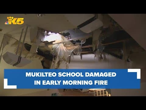 Mukilteo school to move to remote learning until after winter break due to fire damage