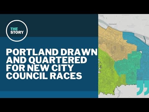 District borders finalized for Portland City Council elections