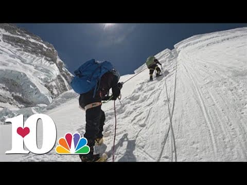 Knoxville native and blind veteran emotional after Mount Everest climb
