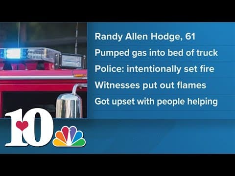 JCPD: man sets fire to own truck, arrested