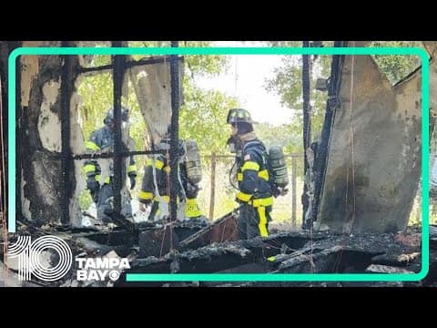 Crews: Fire destroys mobile home in Plant City