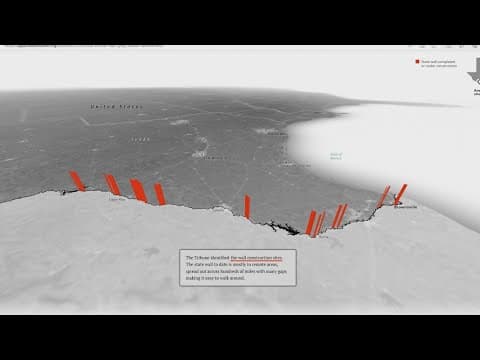 Texas border wall still fragmented, limited as landowners resist