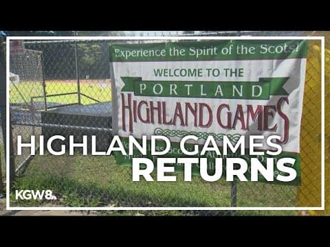 Portland Highland Games returns after hiatus