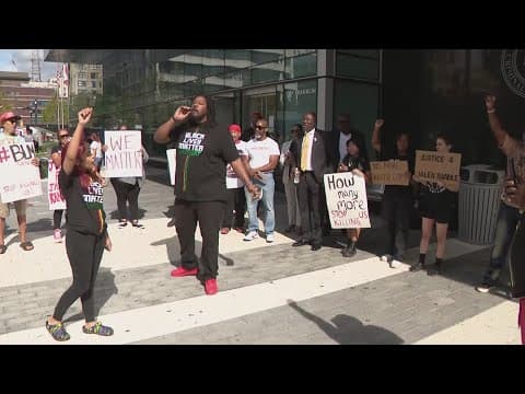 Family of Jalen Randle call for action after grand jury declines charges against HPD officer who kil