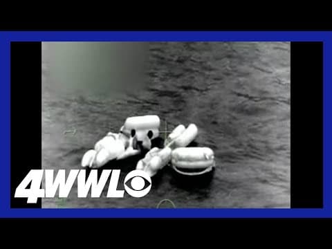 One killed, two rescued after helicopter crashes in Gulf of Mexico