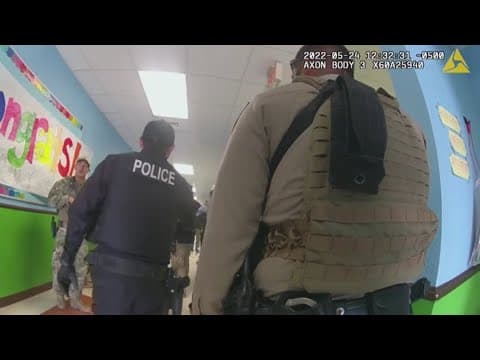 New body cam video in Uvalde mass shooting