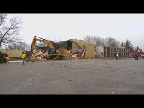 Troubled Greenwood hotel demolished