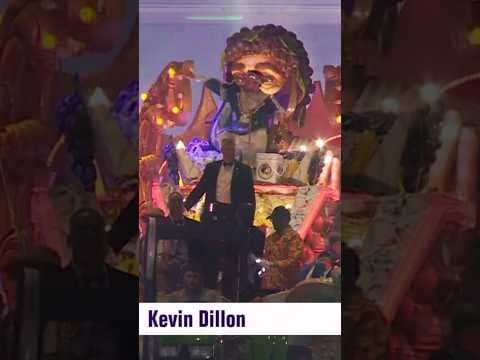 Actor Kevin Dillion reigns as Bacchus for Mardi Gras 2024 #mardigras