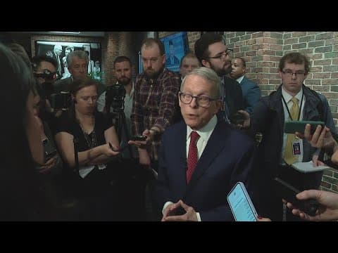 Governor Mike DeWine breaks silence on passing of both statewide issues
