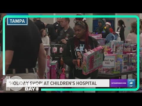 St. Joe's Children's Hospital opens 'holiday shop' for families in need