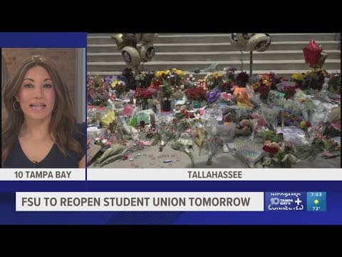 FSU to reopen Student Union on Monday as campus recovers from shooting, president says