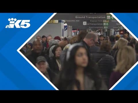 More than 2 million travelers expected to pass through SEA airport during the holidays