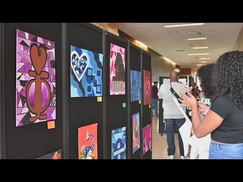Dunbar High School celebrates Black history through student art | Get Uplifted