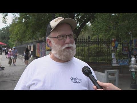 Armed soldiers coming to New Orleans streets; tourists react