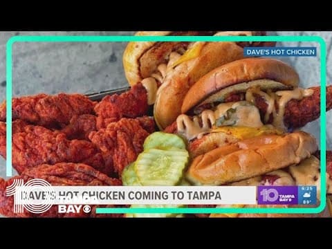 Dave's Hot Chicken location opening in Tampa