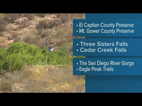 Extreme heat shuts down parks and trails