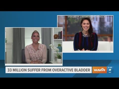 Actress Holly Robinson Peete shares her experience with overactive bladder