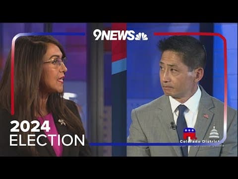 Colorado CD4 Debate: Boebert asks Yu about compromising Republican principals