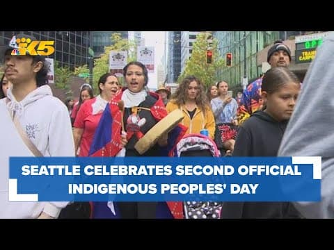 Seattle celebrates second official Indigenous Peoples' Day
