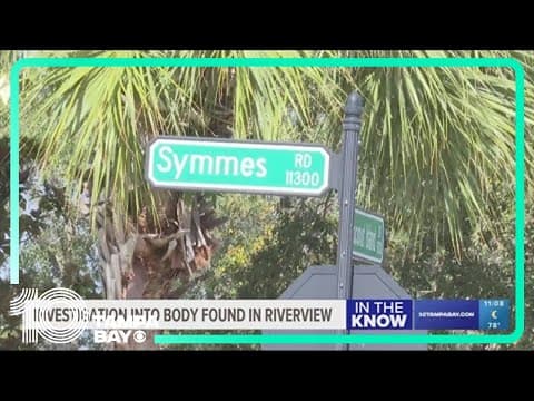 Deputies: Man found dead in Riverview