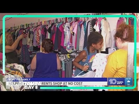 Kidz Closet helps foster parents shop at no cost