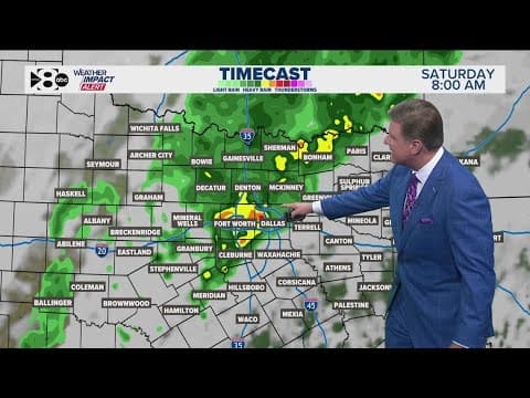 DFW Weather: A look at your Easter weekend rain chances