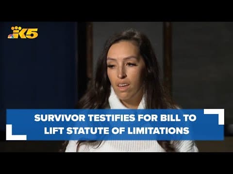 Child sex abuse survivor testifies for bill that would remove statute of limitations