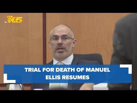 Use of force expert testifies on behalf of the defense in the trial for the death of Manuel Ellis