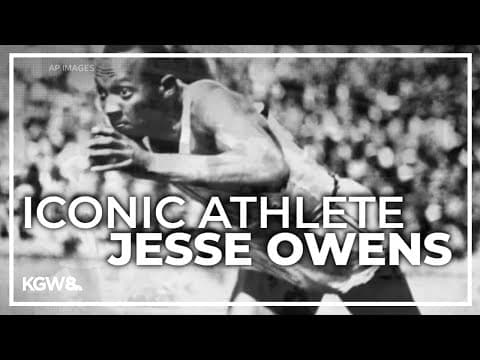 Olympian Jesse Owens' legendary performance at the 1936 Games in Nazi Germany