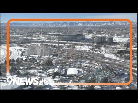 Denver to climb above freezing for the first time since Friday