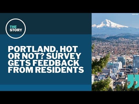 Portlanders still rate homelessness highest among the city's challenges, survey finds