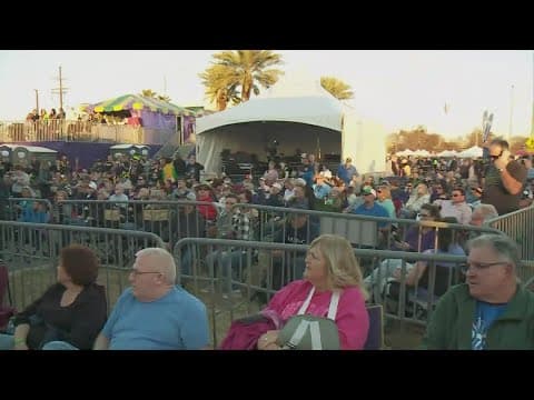 Crowds grow at Family Gras, organizers prepare for Saturday rain