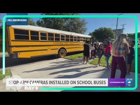 Hillsborough County Schools to add AI-enabled school bus cameras