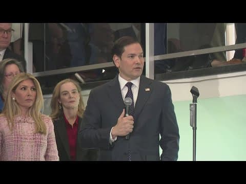 Rubio spends first day as secretary of state meeting with foreign ministers