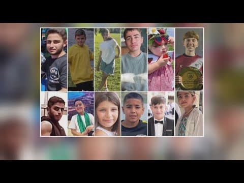 Israel vows retaliation accusing Iranian-backed group of killing a dozen children on a soccer field