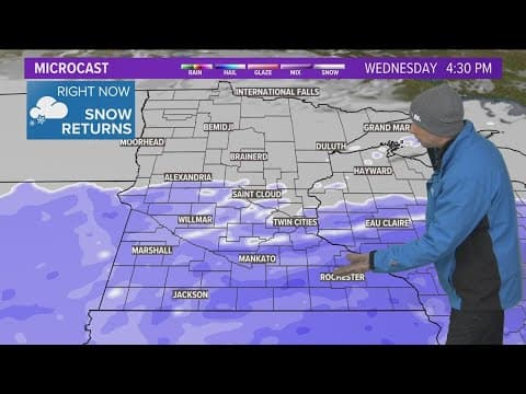 Winter storm timeline: When to expect the heaviest snow during round 2