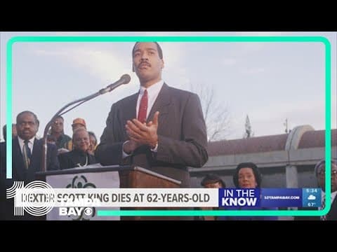 Dexter Scott King, son of Martin Luther King Jr., dies at 62