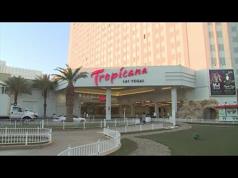 The Tropicana Las Vegas, a mob-era casino and Sin City landmark, closes after 67 years