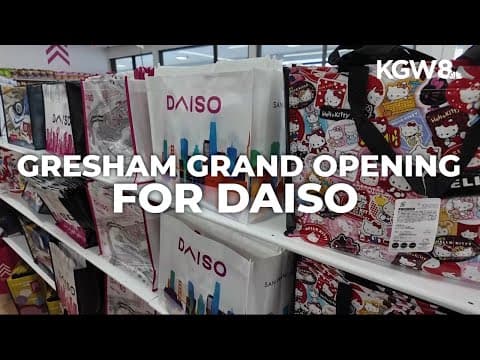Daiso opens third Oregon location in Gresham