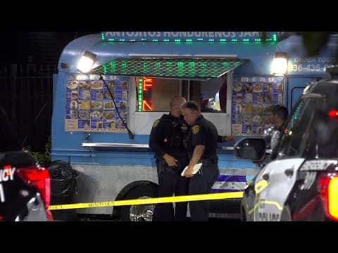 HPD: Man shot to death after pointing gun at 3 men who were asking for money at food truck