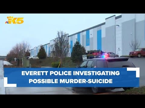 Everett police investigating murder-suicide