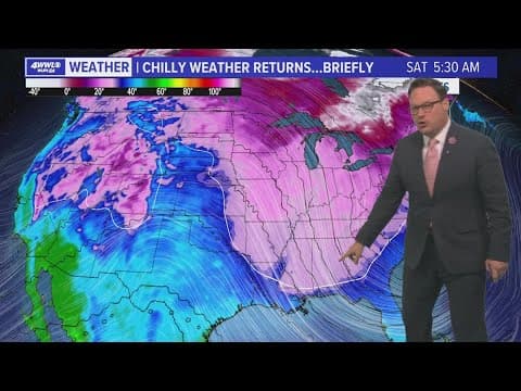 Weather: Rain with a cold front Thursday