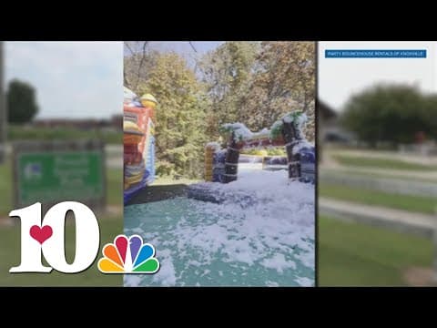 Powell bounce house sends 2 kids to hospital