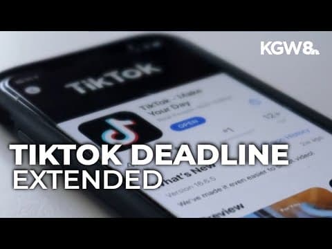 Trump delays TikTok ban, giving US and China until December to finalize deal