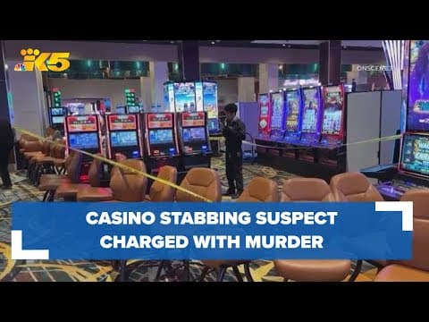Muckleshoot Casino stabbing suspect charged with murder