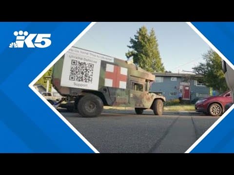 Seattle organization to ship Humvee ambulance to coalition fighters in Ukraine